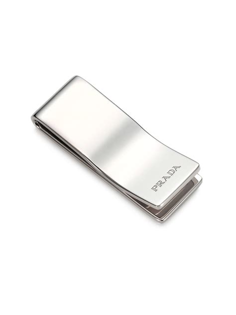 prada mens money clip